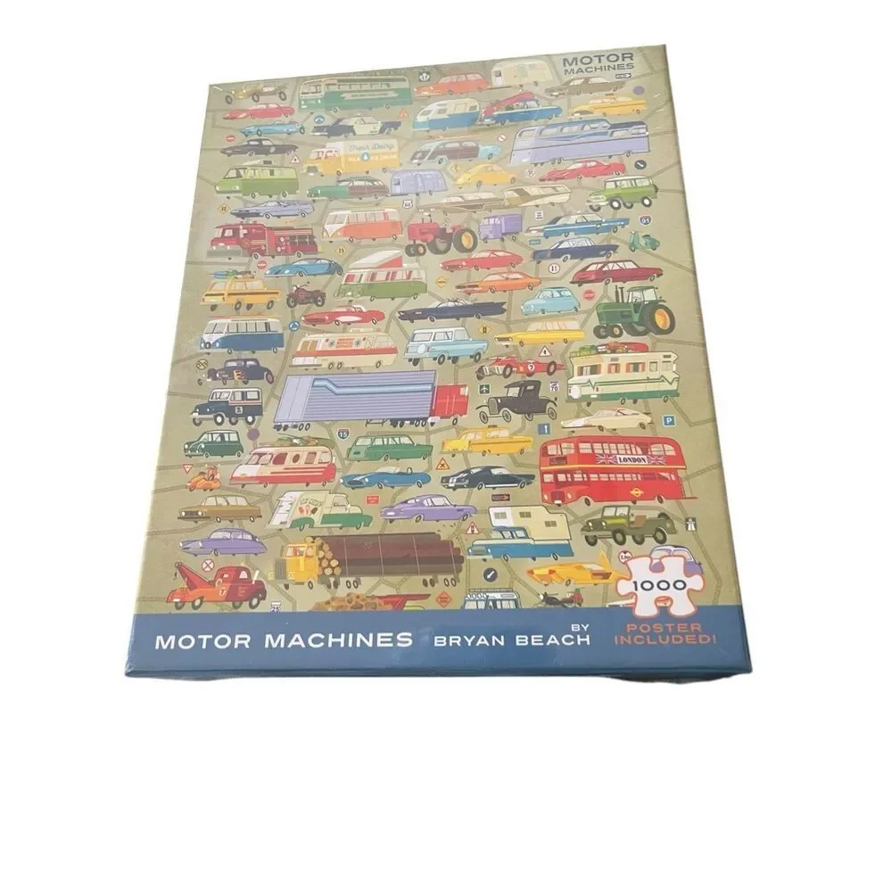 New Blue Lobster 1000 Pieces Puzzles Motor Machines By Bryan Beach